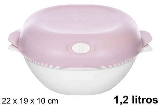 [123475] Fiambrera para microondas 1.2 litros