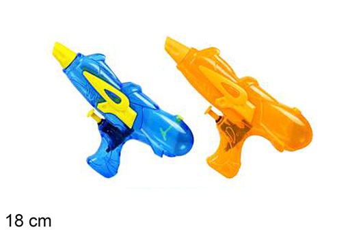 [123540] Pistola ad acqua colori assortiti 18 cm