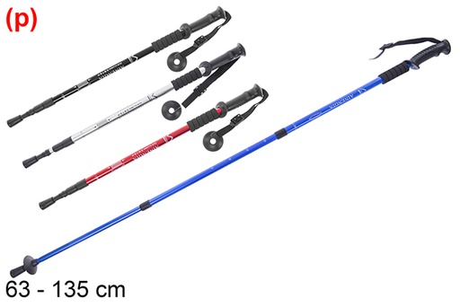[123574] Bastón de senderismo 63-135cm