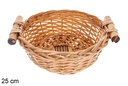 Cesta redonda miel Vinalma 25 cm