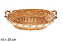 Cesta ovalada miel Avelia 45x35 cm