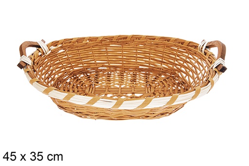 [123644] Cesto oval para mel Avelia 45x35 cm