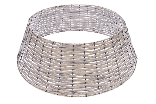 [123674] Copertura di base in vimini staccabile per albero di Natale 40/25/60 cm