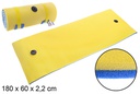 Colchoneta flotante amarillo/azul 180x60x2.2cm
