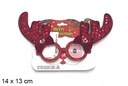 Gafas Navidad 14x13 cm