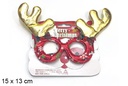 Gafas Navidad 15x13 cm
