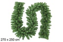 Rama verde decorativa Navidad 270x250 cm