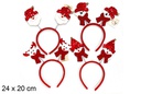 Diadema Navidad surtidos 24x20 cm
