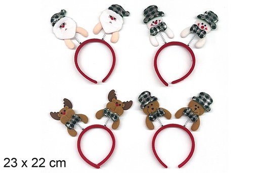 [123841] Faixas de Natal sortidas 23x22 cm