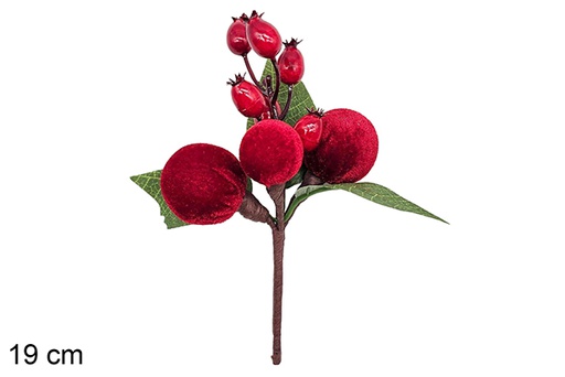 [123843] Ramo rosso 19 cm