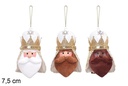 Colgante Reyes Magos surtido 7.5 cm-2