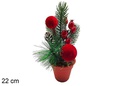 Maceta navidad 22 cm