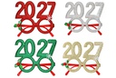 Gafas Navidad 2027 surtidas 16.2x13 cm
