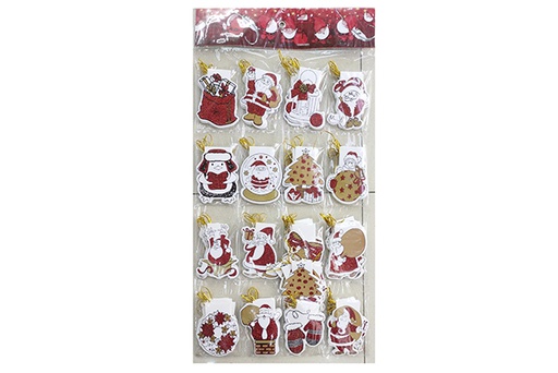 [123887] Pack of 19 assorted Christmas greeting cards