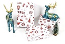 Pack 3 cajas cartón Navidad decorada 23x16x9.5 cm-3