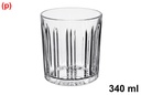 Vaso cristal whisky 340 ml