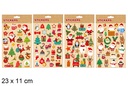 Stickers 3D navidad surtido 23x11 cm