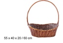 Cesta mimbre caoba 60 cm