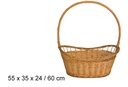 Cesta navideña miel 60 cm