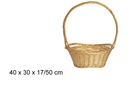 Cesta navideña miel 50 cm