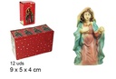 Virgen María resina 9 cm