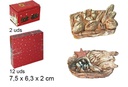 Pack 2 bandejas pan/pescado resina