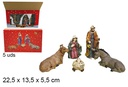 Pack 5 figuras de resina Belén
