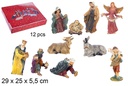 Pack 12 piezas Nacimiento resina