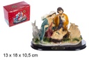 Nacimiento resina 5 piezas con peana 13 cm