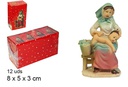 Madre resina lavando niño 8 cm
