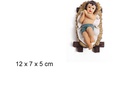 Niño Jesús en cuna resina 12 cm