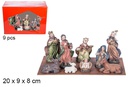 Pack 9 piezas Nacimiento caja PVC