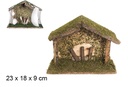Cabaña madera 23x18x9 cm