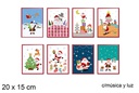 Postal Navidad 20x15 cm