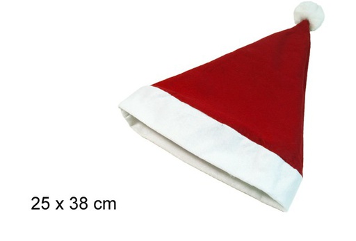 [103684] Bonnet du Père Noël 25 cm  