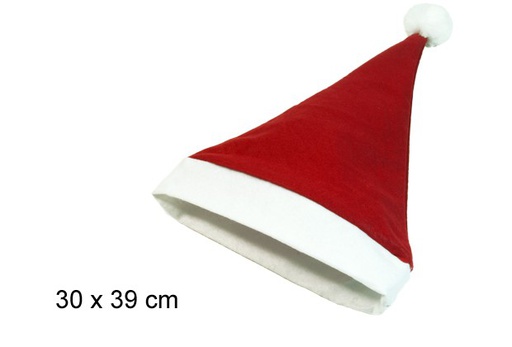 [103685] Bonnet du Père Noël 30 cm 