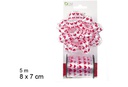 Pack 1 pompón + 1 cinta colores 5 m. 8x7 cm