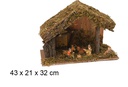 Portal con nacimiento 43x21x32 cm