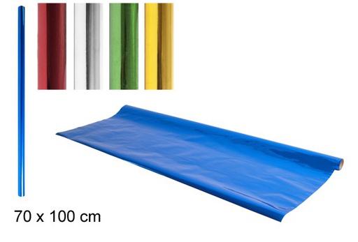 [104320] Papel metálico para oferta em cores sortidas 70x100 cm