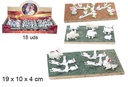 Escena animales granja 19x10 cm