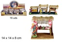 Escena costurera mercado modelos surtido 14 cm