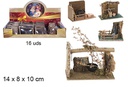 Decoración de escena para Belén modelos surtidos 14x8x10 cm