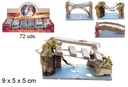 Puente pequeño modelos surtidos 9x5 cm
