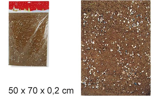 [104406] Decorated paper for desert floor 50x70 cm