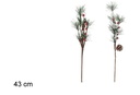 Buquê com neve e abacaxi modelos variados 43 cm