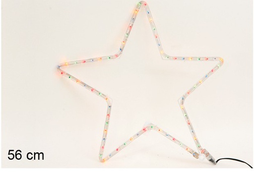 [104452] TUBO LED ESTRELLA ORO 56 CM 