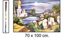 Papel decoración paisaje 70x100 cm 