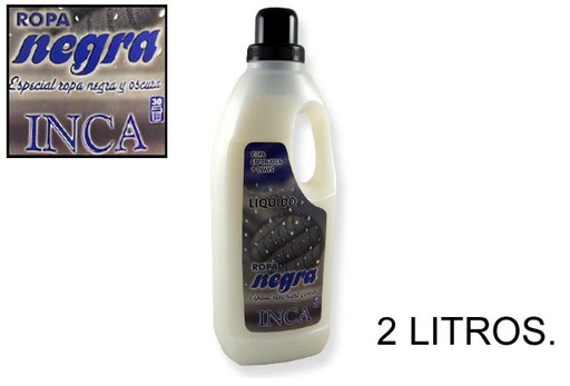[012443] Detergente liquido inca  ropa negra 2 l.