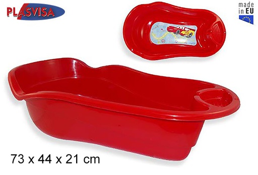 [036627] Children's plastic bathtub Cars