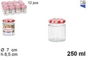 Bote vidrio multiuso 250ml